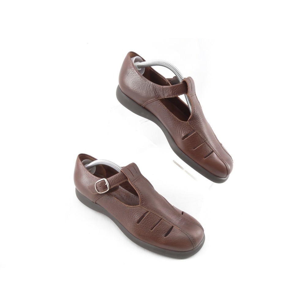 Etienne Aigner Easentials Marnie Women's SZ 8.5 M Brown‎ Leather Comfort Shoes